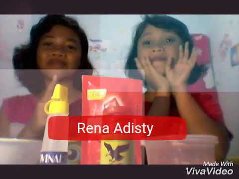 How to make SLIME!! (By Cinde Batari collab bareng Rena adisty)