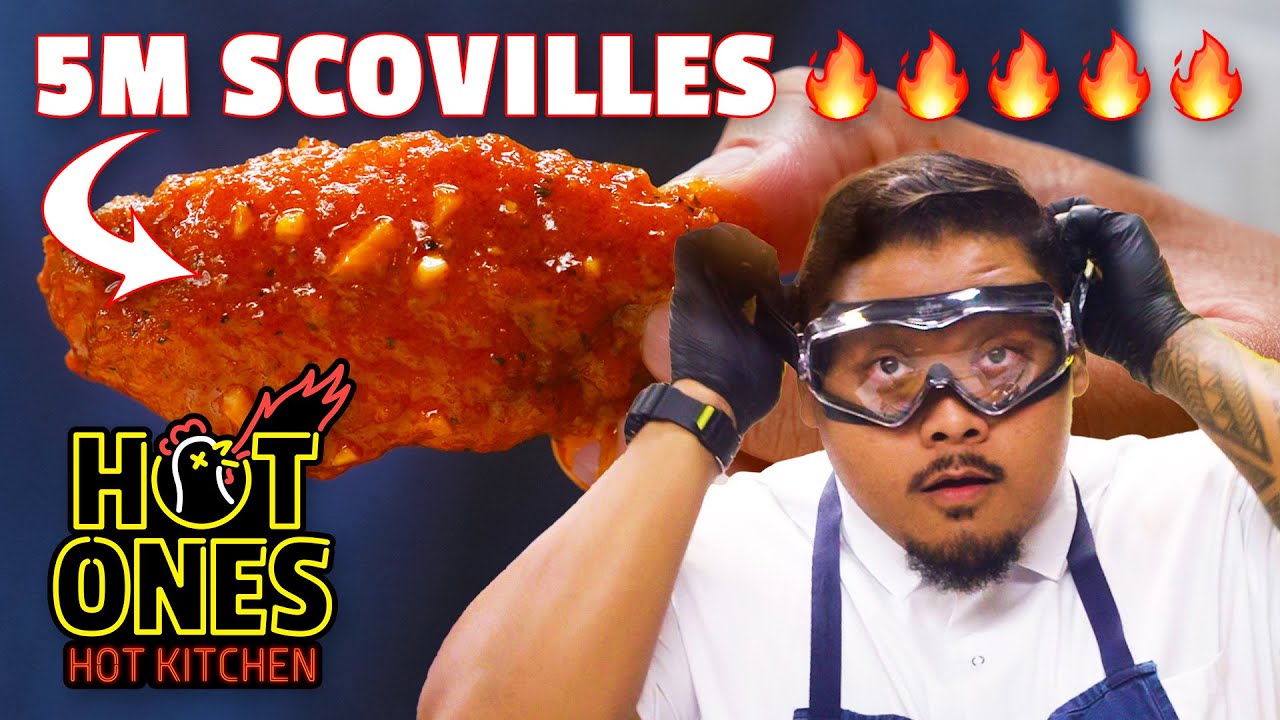 How to Make the Ultimate Hot Ones Chicken Wing | Hot Kitchen