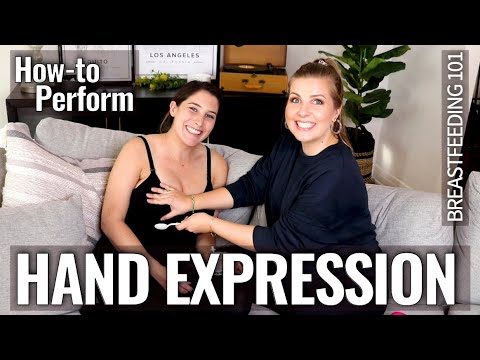 How to Manually Express Breastmilk - REAL footage | Sarah Lavonne