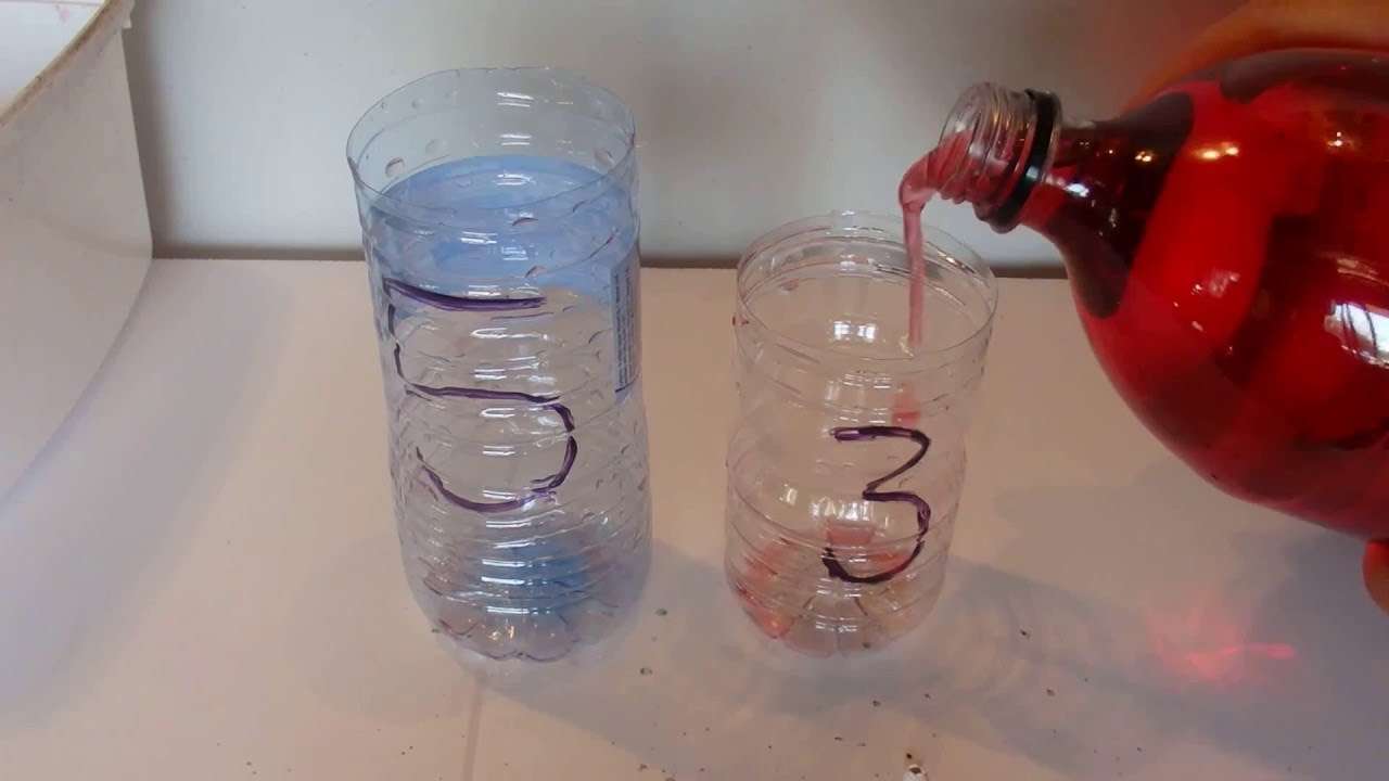 How to Measure 4 Litres, with a 5 Litre and 3 Litre Container - Step by Step Instructions - Tutorial