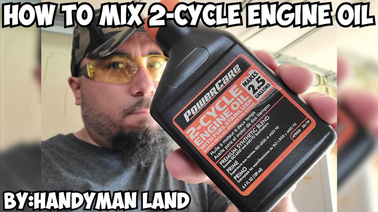 How To Mix 2 Cycle Engine Oil