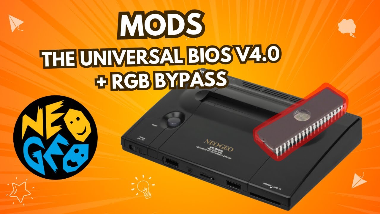 How to Mod NEO GEO AES with Unibios 4.0 and RGB Bypass | ASMR