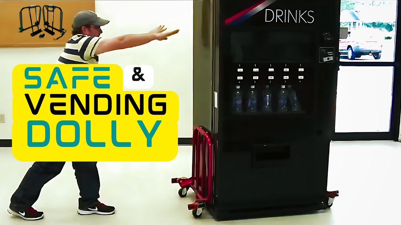 How to Move a Vending Machine or Safe in 30 Seconds | Safe & Appliance Dolly - 1600 lbs Capacity