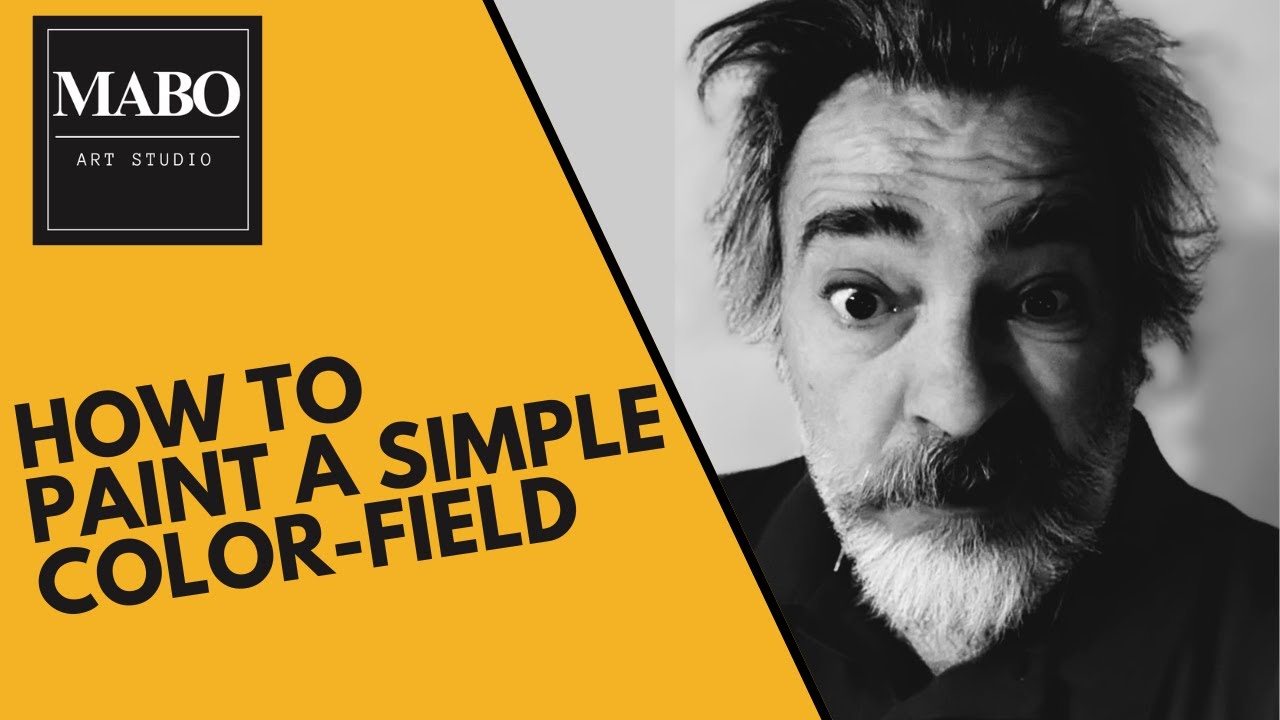 How to paint a simple Color-field (210)
