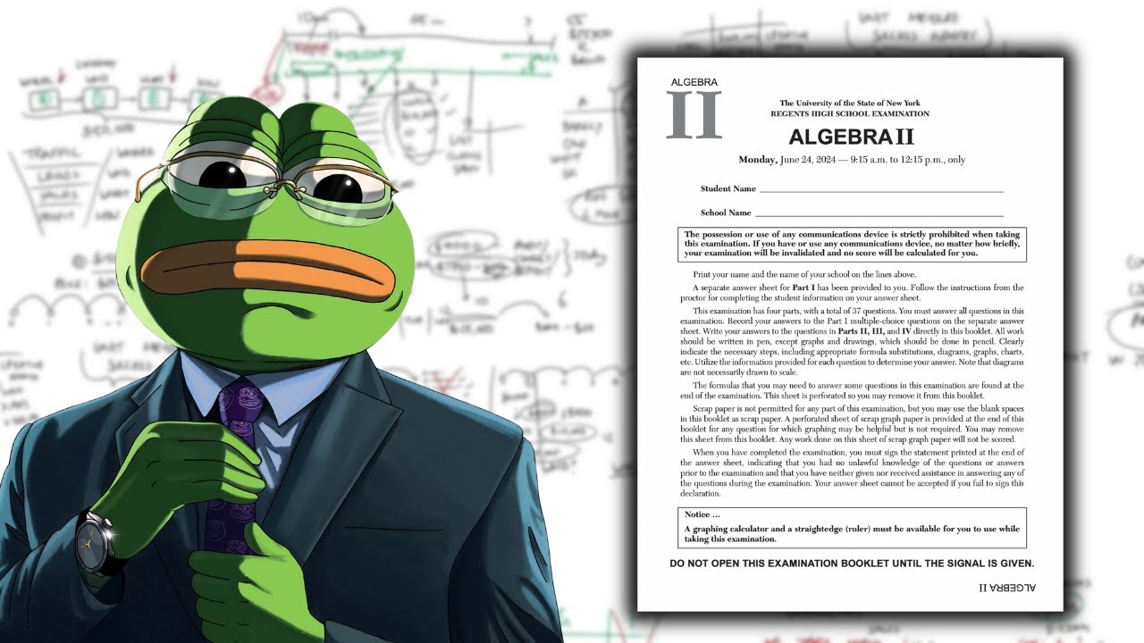 How to PASS the 2025 ALGEBRA 2 Regents Exam