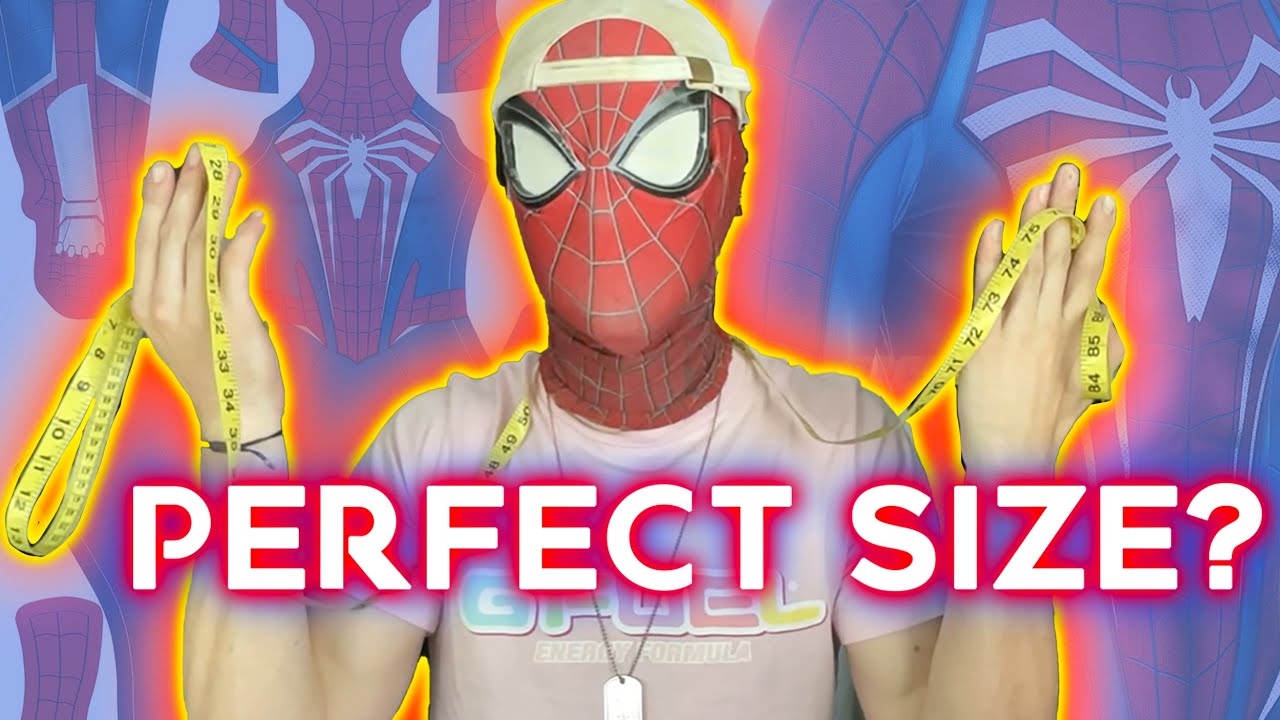 How to PERFECTLY Size your Spider-Man suit