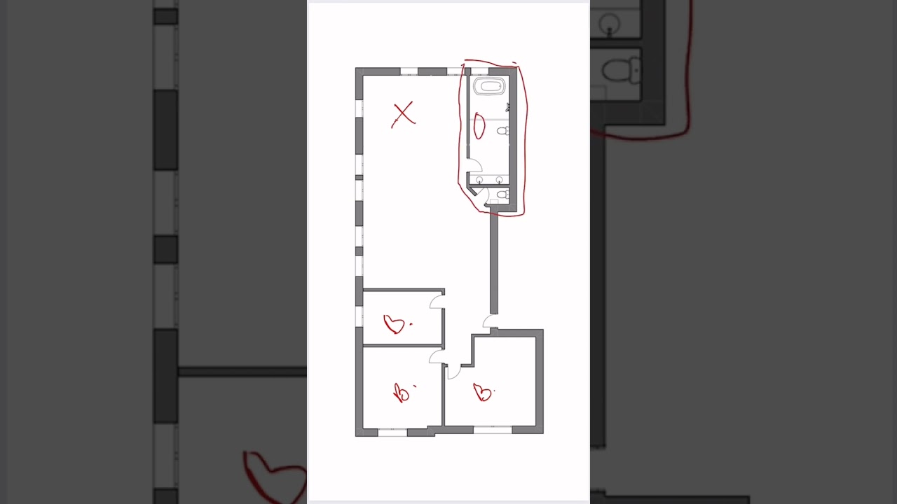 How to plan this 3x bedroom house