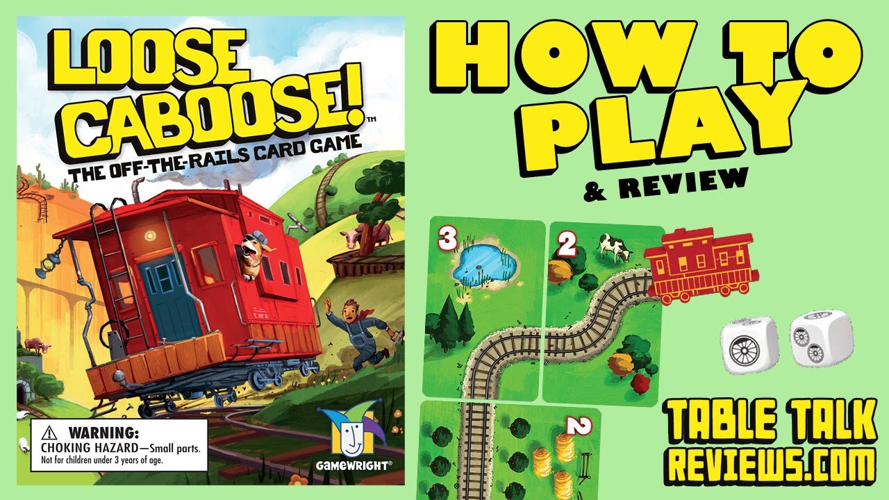 How to Play Loose Caboose & Review | Table Talk Reviews
