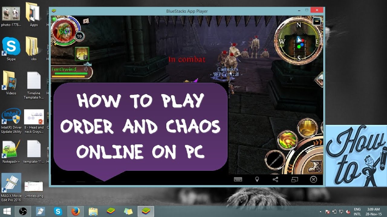 HOW TO PLAY ORDER AND CHAOS ONLINE ON PC WINDOWS