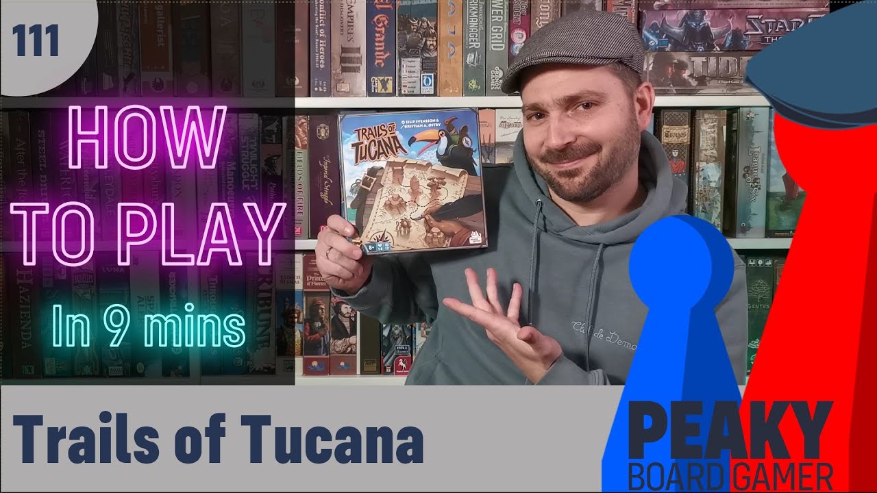 How to play Trails of Tucana board game - Full teach - Peaky Boardgamer