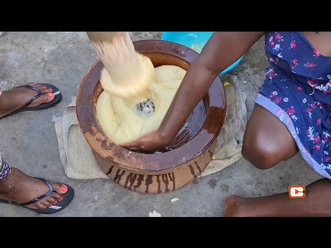 How to Prepare Ghana Authentic Fufu traditional way you will love it
