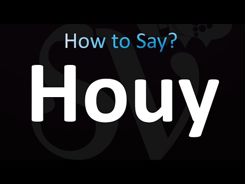 How to Pronounce Houy (correctly!)