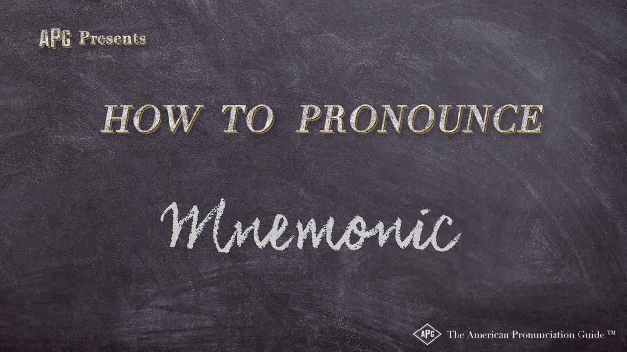 How to Pronounce Mnemonic (Real Life Examples!)