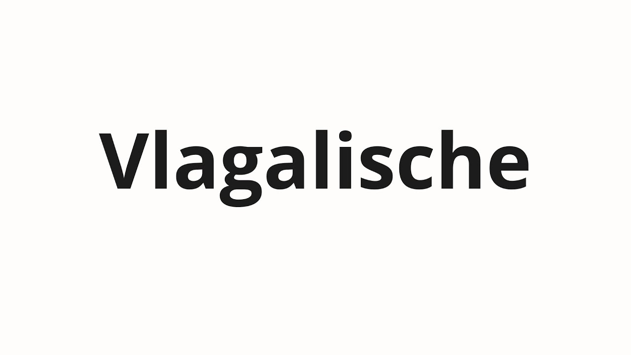 How to pronounce Vlagalische | Влагалище (Vagina in Russian)