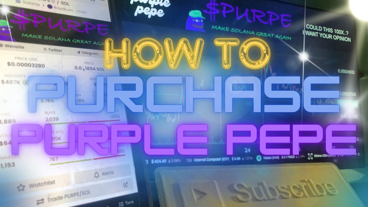 How To Purchase Purple Pepe