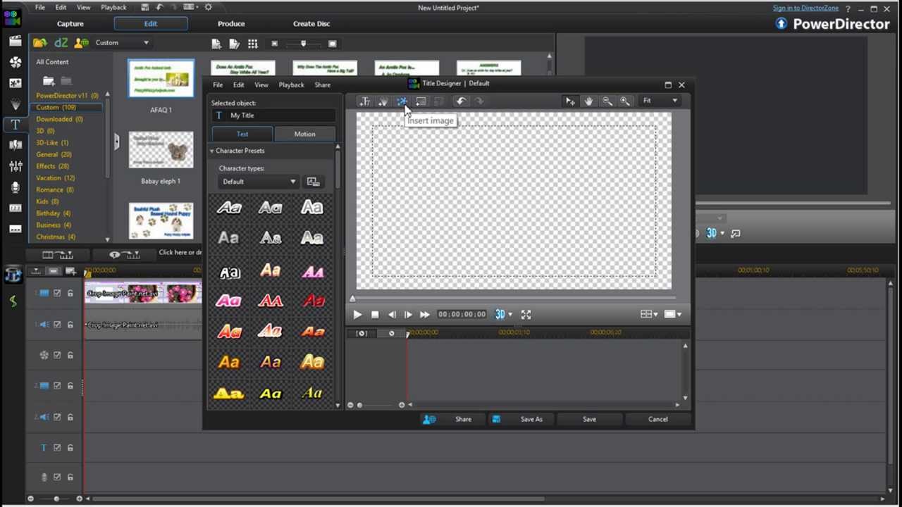 How to Put a Watermark on Your Video in PowerDirector
