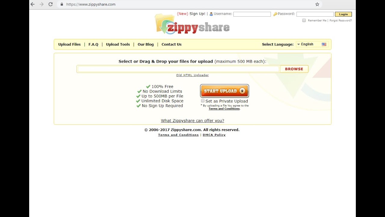 How to remove Zippyshare