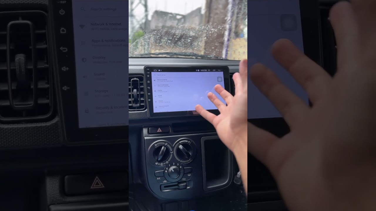 How to reset car android pannel of every car #androidpannel #suzukialto #information