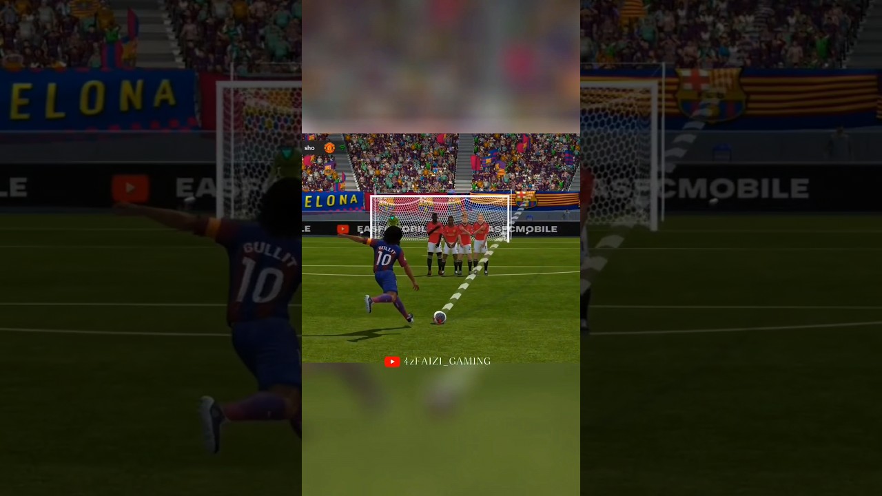 HOW TO SCORE GOALS FROM FREE KICK IN FC MOBILE 🔥🔥FULL TUTORIAL LINK IN COMMENT SECTION#foryou#eafc24