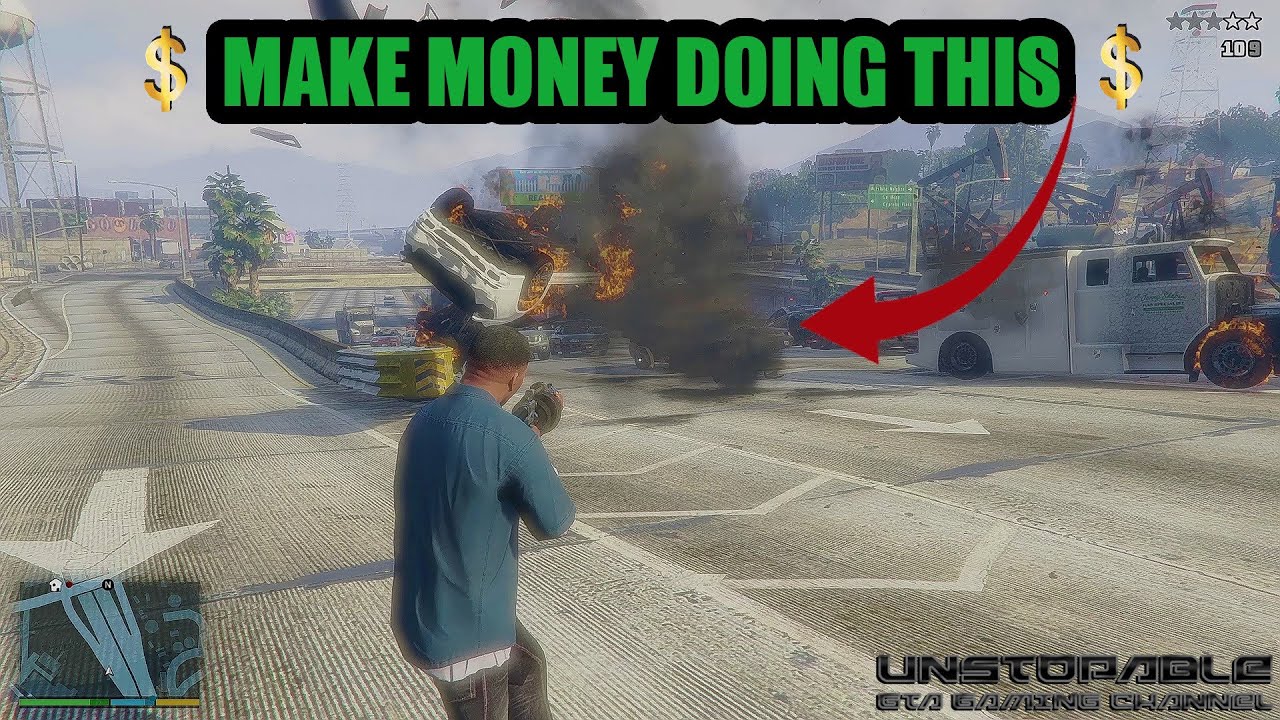 How to Scrap Cars in GTA 5 Scrapyard Business ( F )