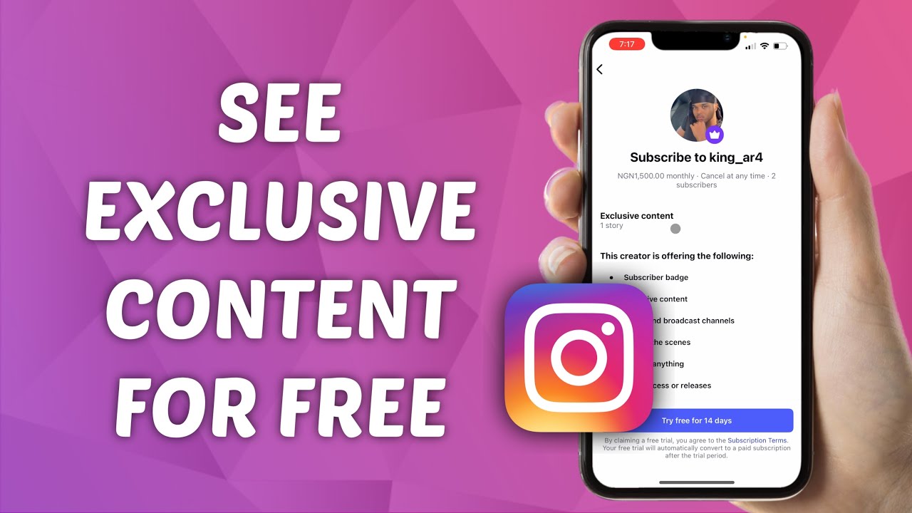 How to See Exclusive Content for FREE on Instagram
