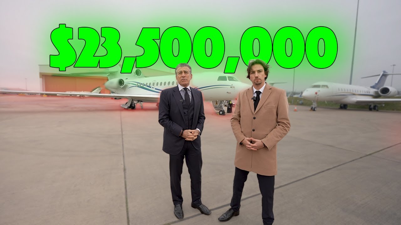 How to sell a $23,500,000 private jet | Dassault Falcon 7X