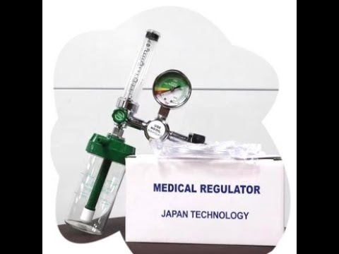 How to setup medical oxygen regulator