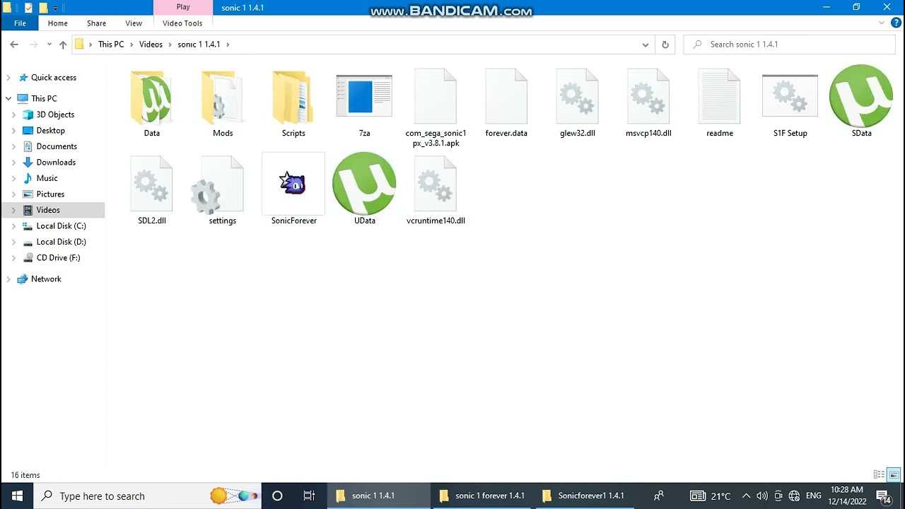 How To Setup Sonic 1 Forever