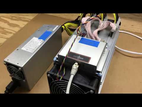 How To Setup The AntMiner V9 Using The AntMiner APW3++ Power Supply