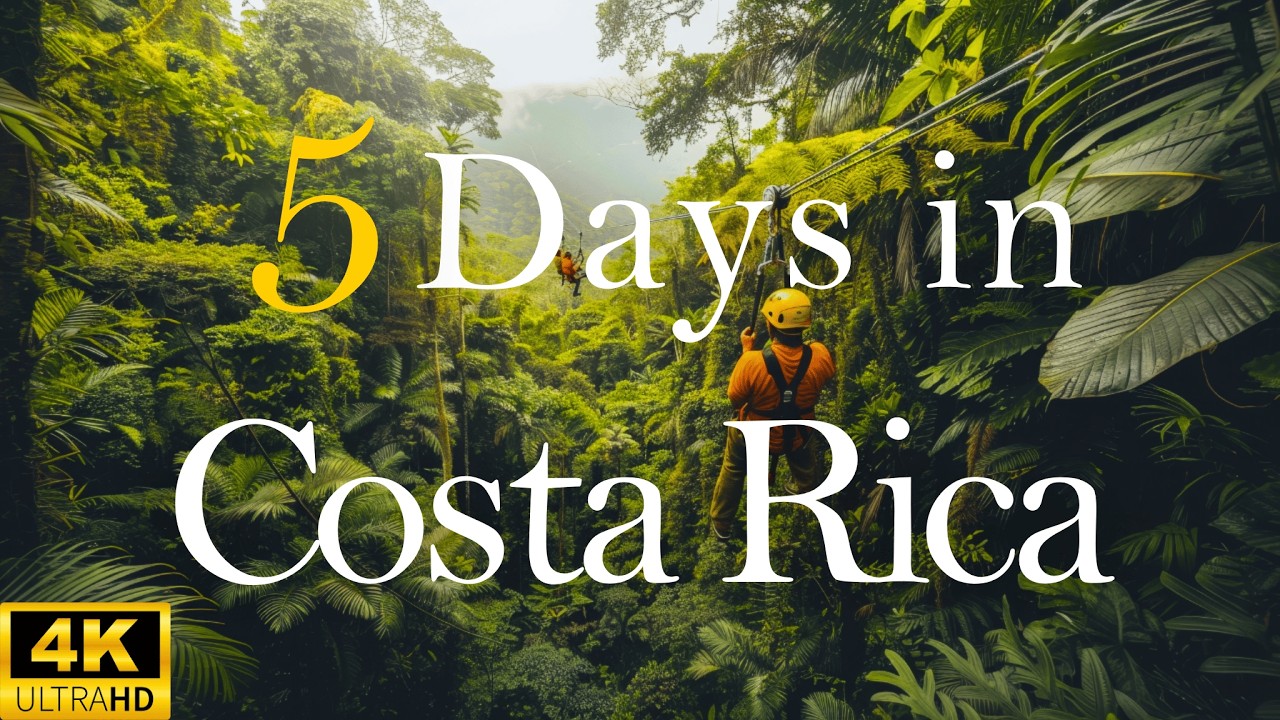 How to Spend 5 Days in COSTA RICA  | Travel Itinerary