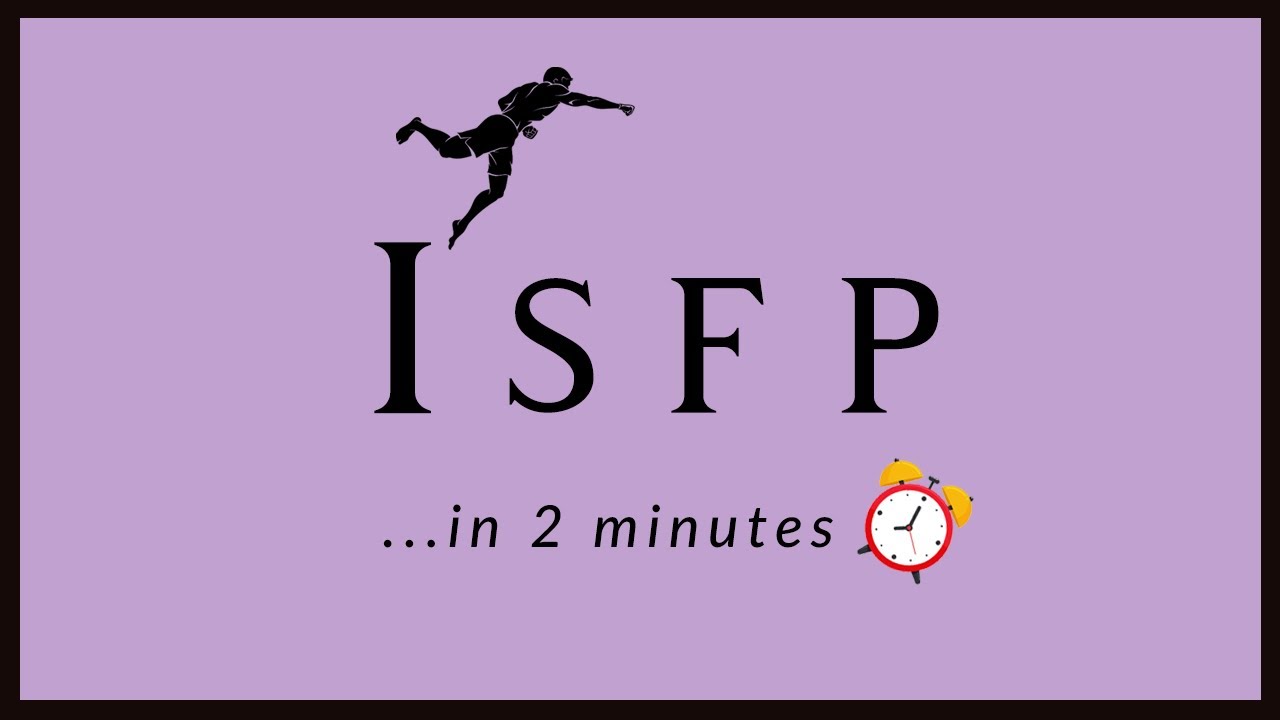How To Spot an ISFP in 2 Minutes...
