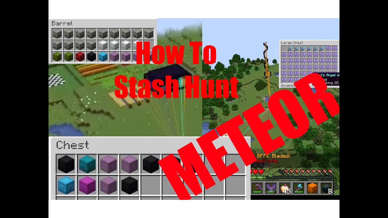 How To Stash Hunt on 2B2T (Meteor Client)