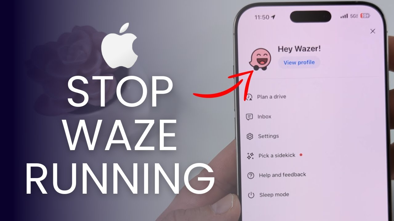 How To Stop Waze From Running In The Background On iPhone
