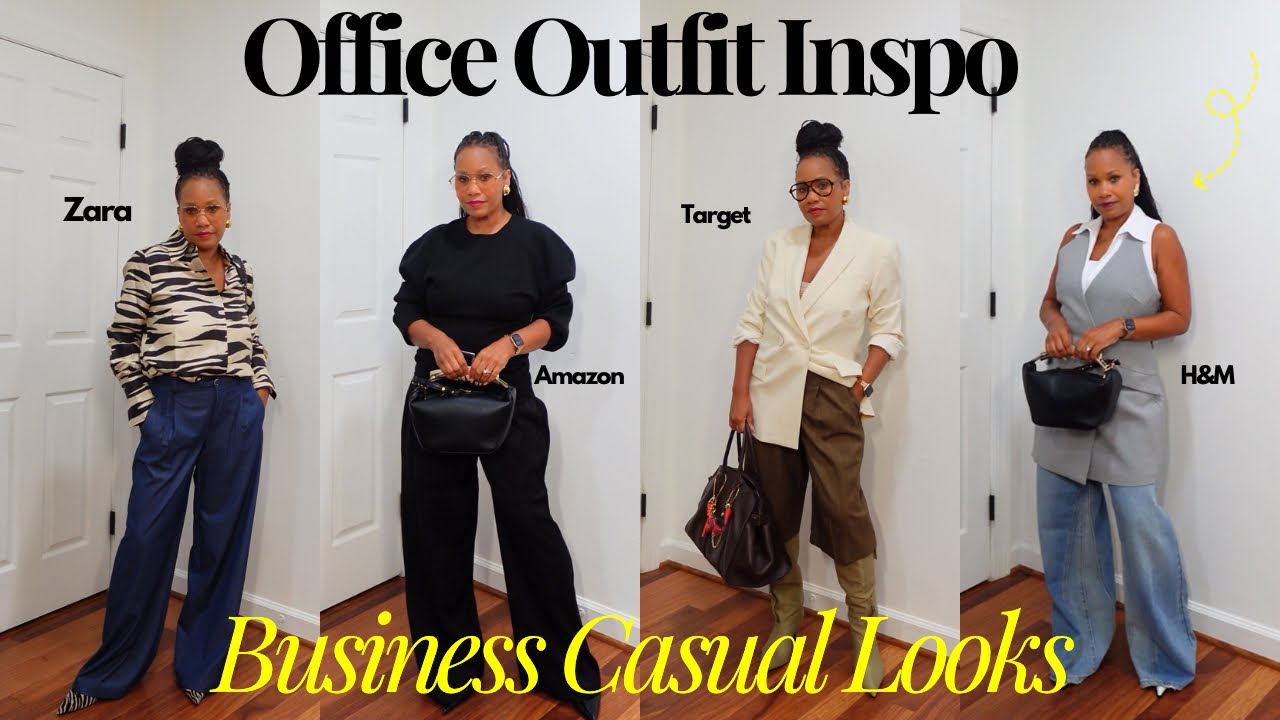 How To Style: Office Outfit Inspo! Business Casual Looks, Must Have Pieces, Zara, Amazon, Target!