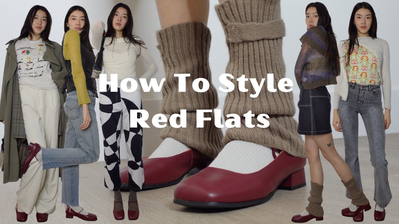 How To Style Red Flats 👠 (ft. Empress Australia)