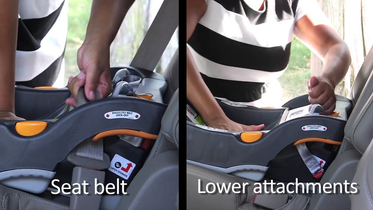 How to take the Inch Test with a rear-facing car seat