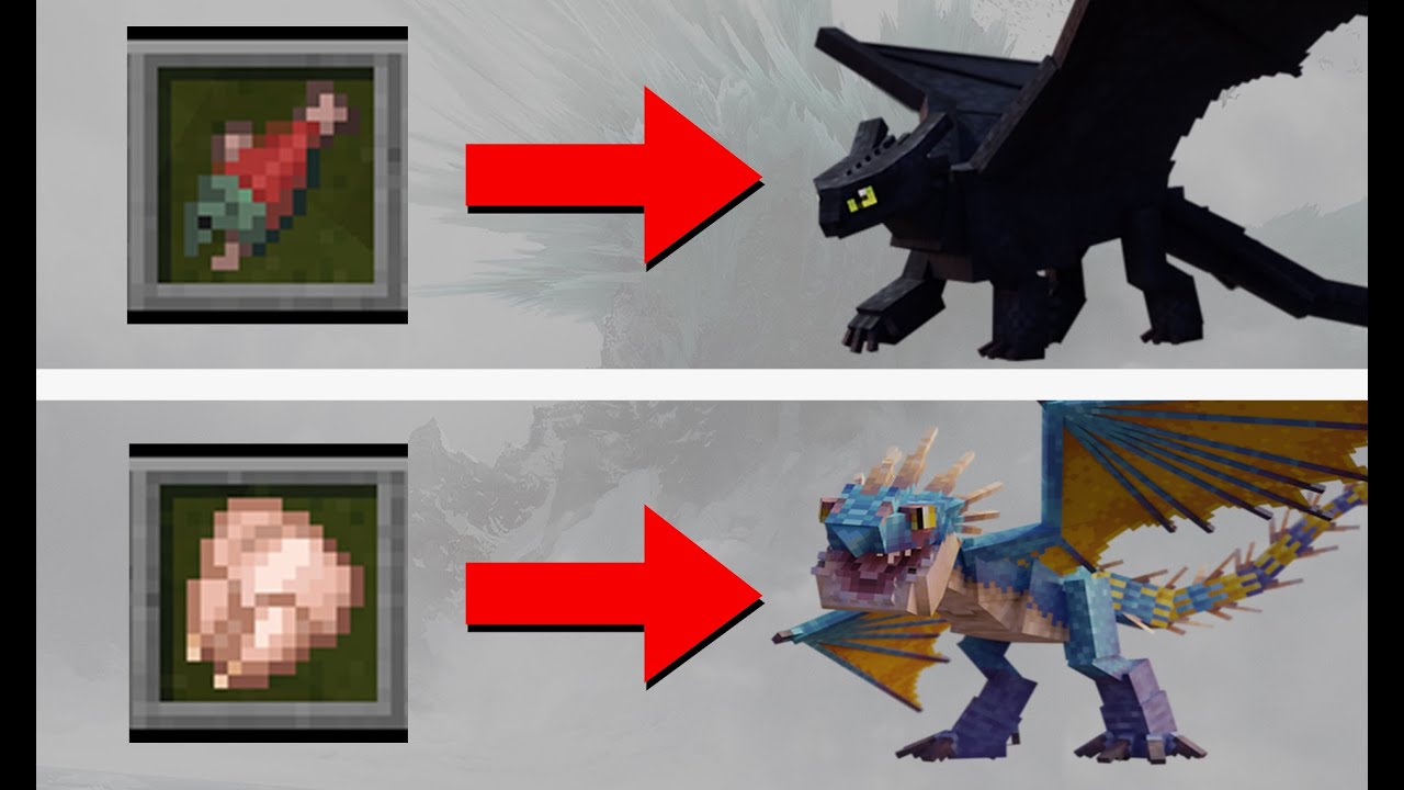 How to Tame Every Dragon in Minecraft Isle of Berk