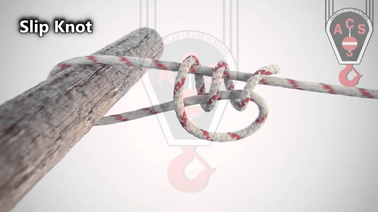How to Tie a Slip Knot
