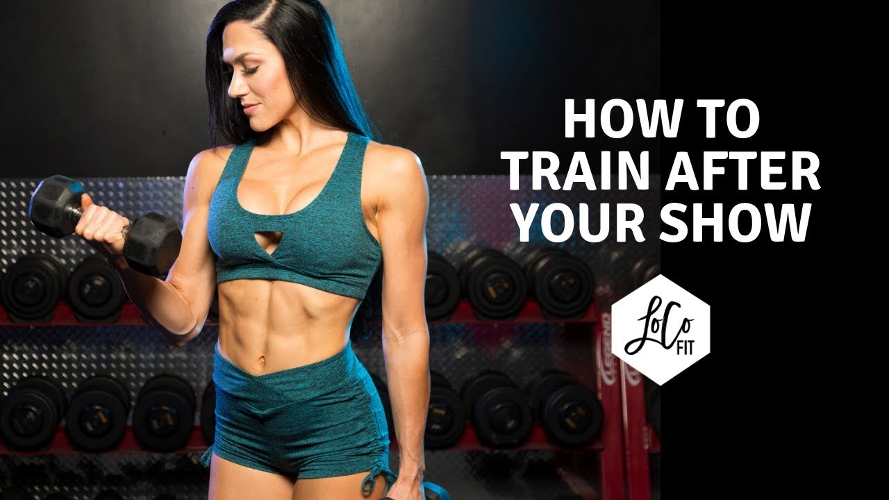 How to train after your bikini show