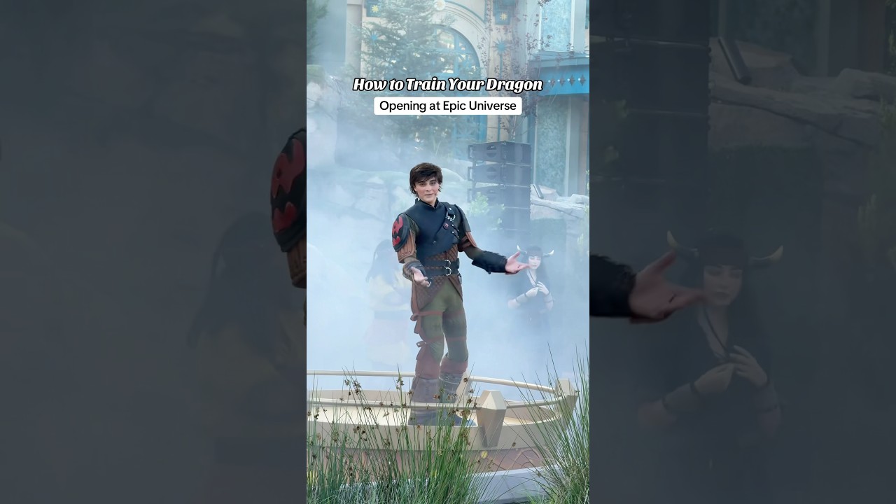 How to Train Your Dragon: Isle of Berk! Opening at Epic Universe! #epicuniverse