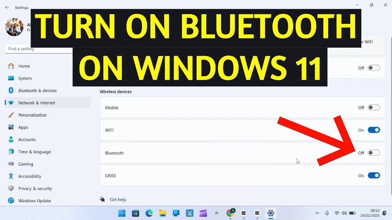 How to Turn ON Bluetooth on Windows 11 (2025!)