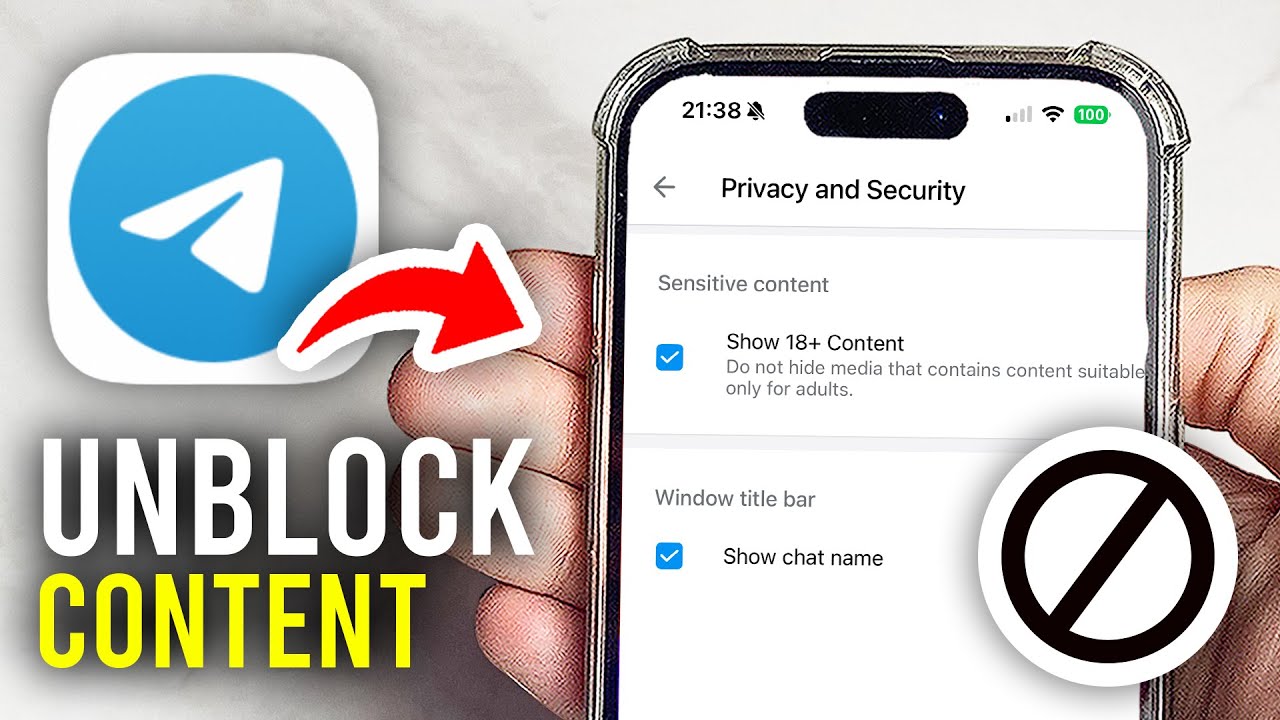 How To Unblock Adult Channels In Telegram - Full Guide