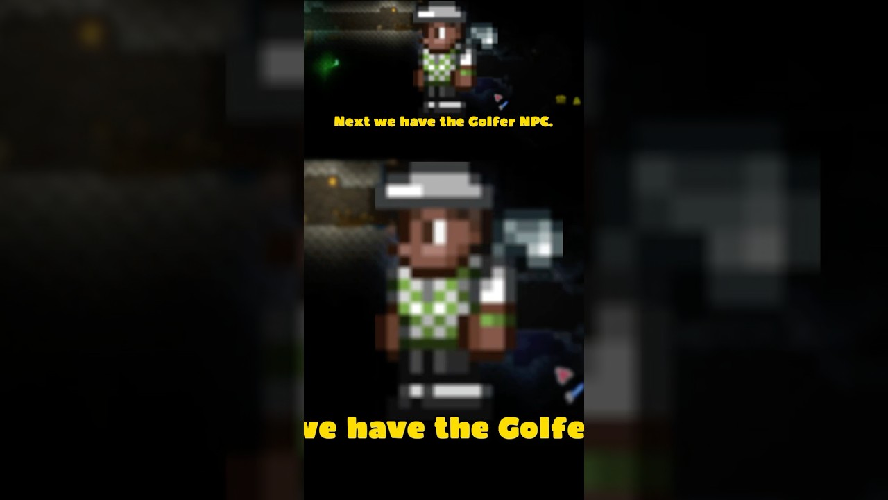 How to UNLOCK the GOLFER in TERRARIA #terraria #lost #terrariamemes #terrariapc #terrariahelp