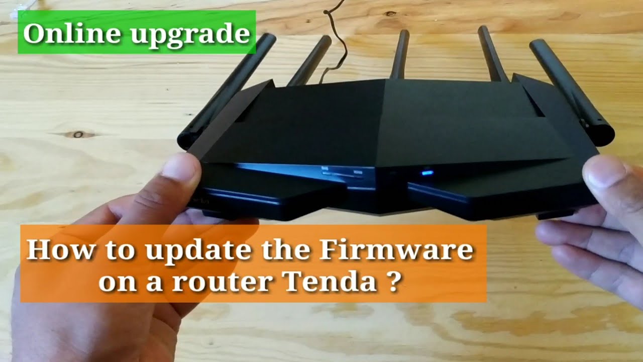 How to update the Firmware on a router Tenda 2021