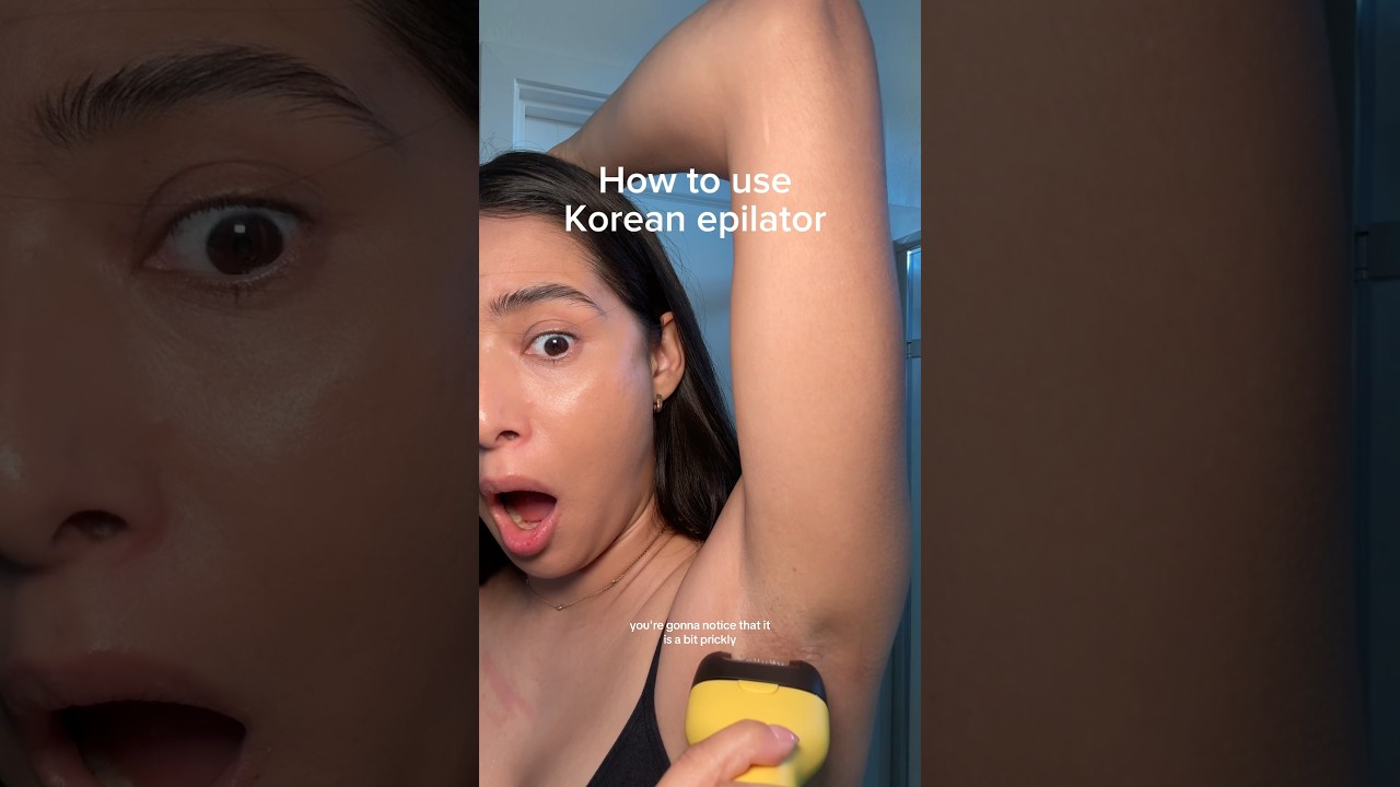 How to us an epilator so its less painful.  #hardwax #shaving #waxing #epilator #hairremoval
