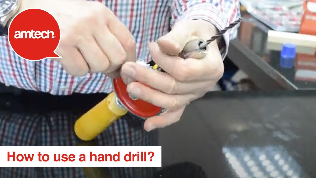 How to use a Hand Drill
