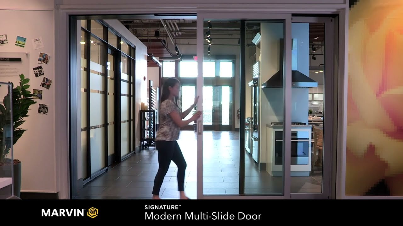 How to Use a Marvin Modern Multi-Slide Door