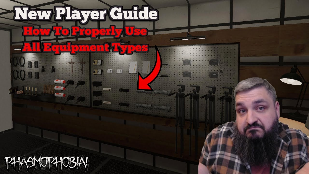 How To Use All The Equipment in Phasmophobia! | New Player Guide