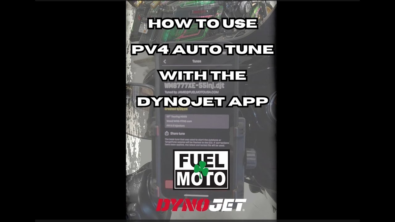 How To: Use Auto with Dynojet Power Vision PV4 with the Mobile App Harley-Davidson