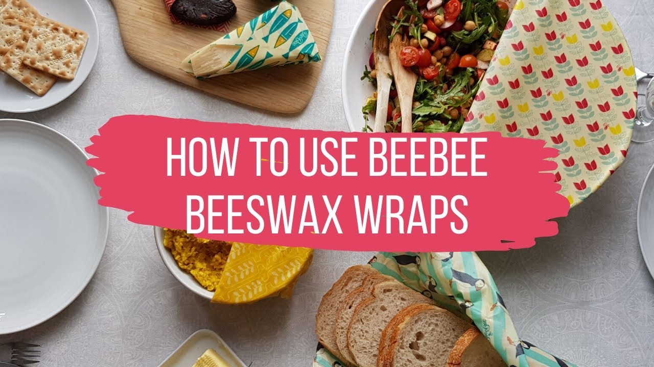How to use beeswax wraps by BeeBee